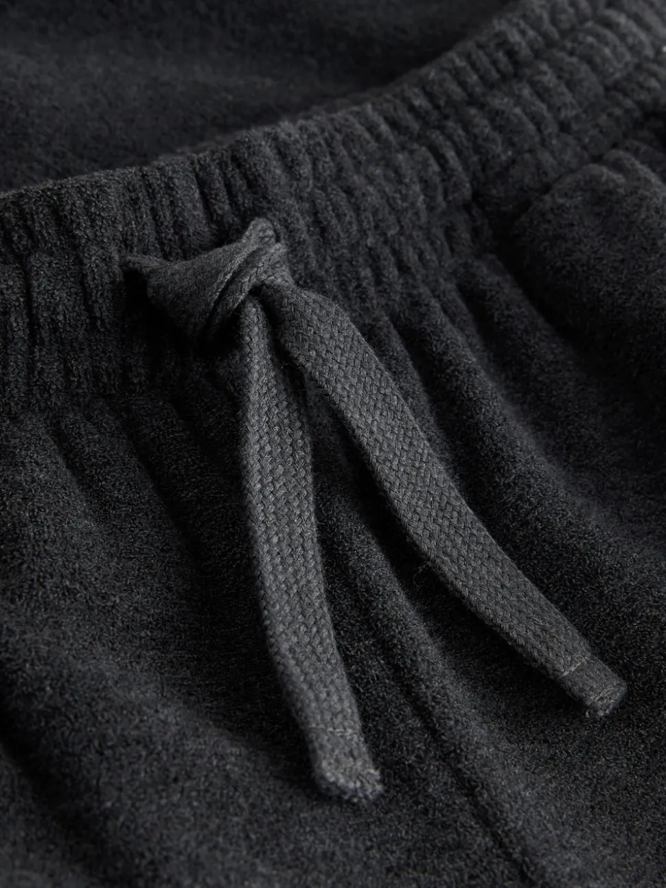 Charcoal Grey Hooded Towelling Pyjamas Set