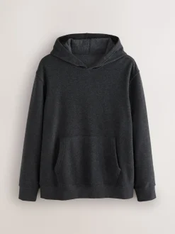 Charcoal Grey Hooded Towelling Pyjamas Set