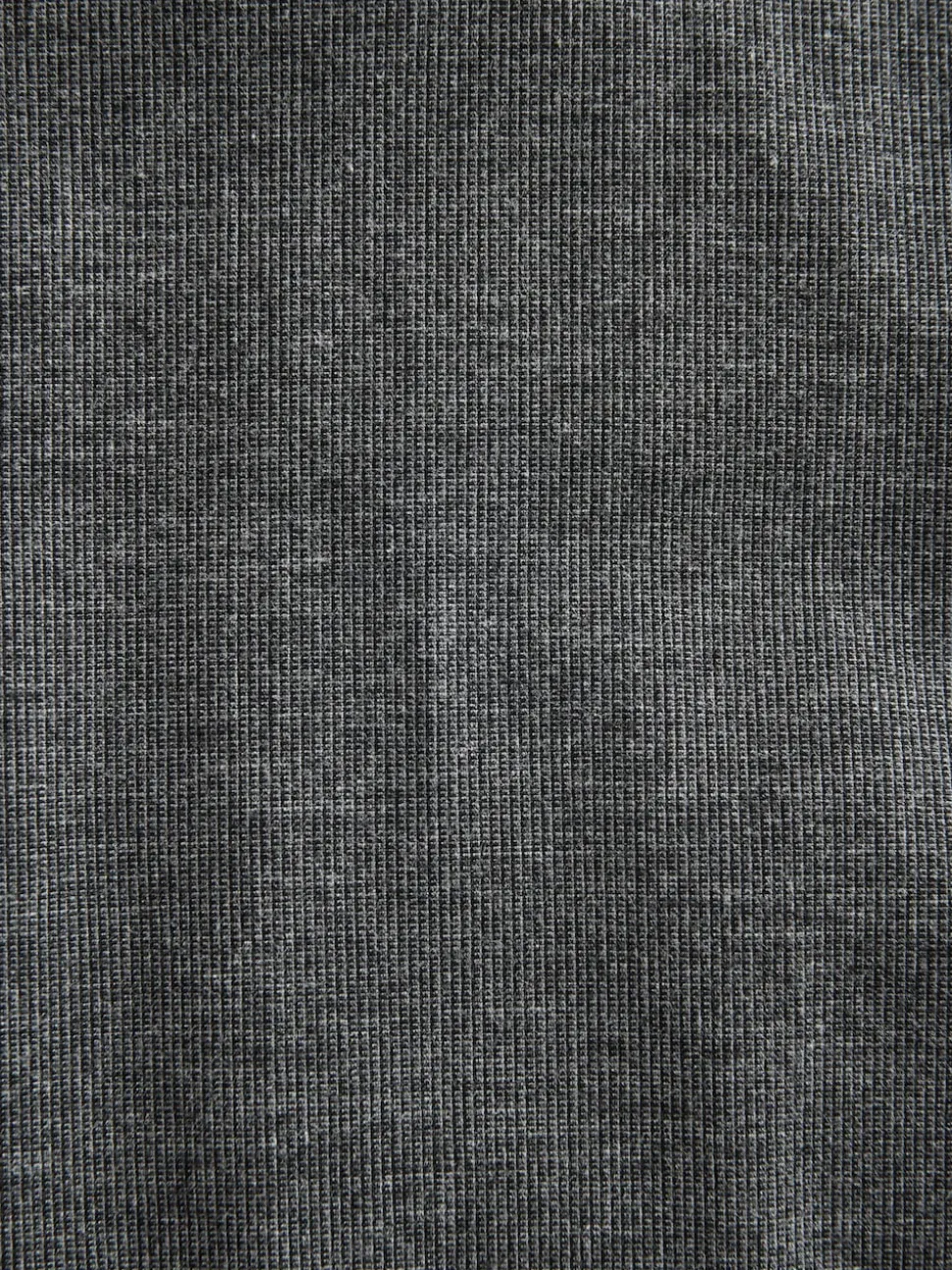 Charcoal Grey Regular Fit Smart Brushed Cotton Textured Trousers