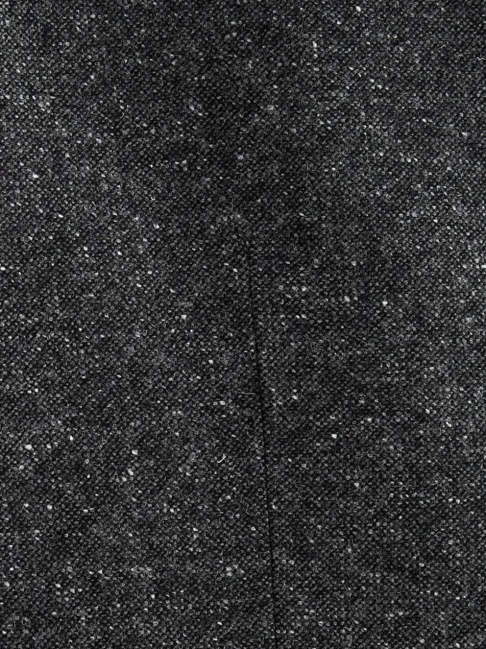 Charcoal Grey Regular Fit Wool Blend Trimmed Suit Waistcoat