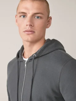 Charcoal Grey Single Hoodie