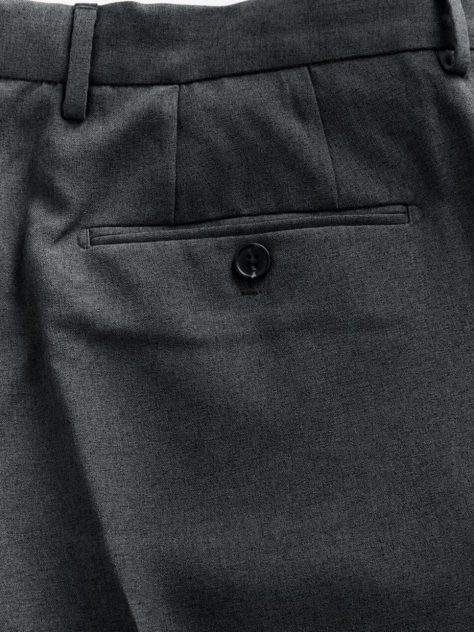 Charcoal Grey Slim Fit Essential Suit Trousers