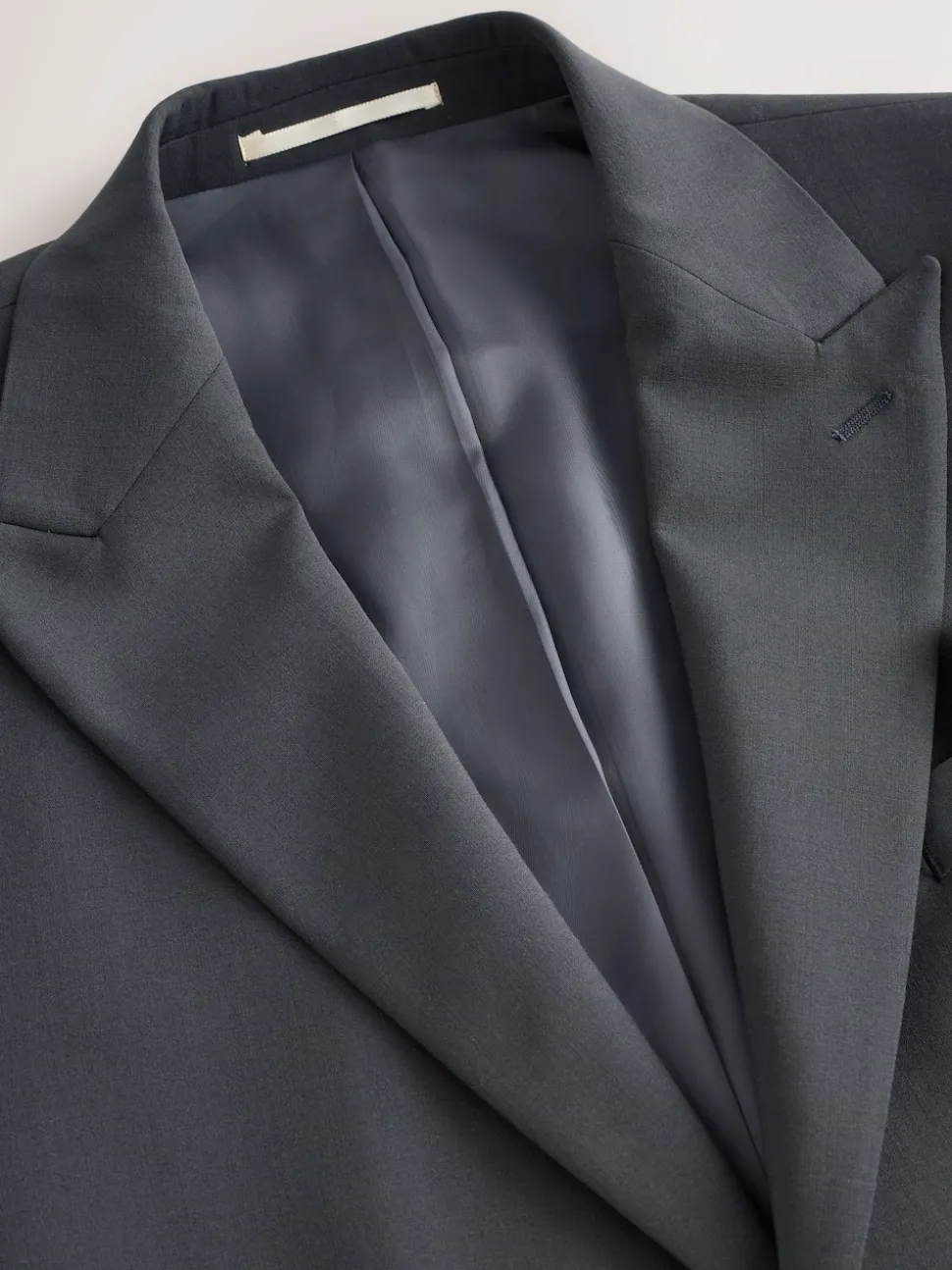 Charcoal Grey Slim Fit Slim Fit Motion Flex Wool Blend Suit Jacket