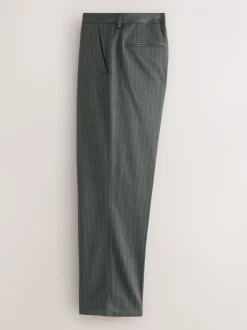 Charcoal Grey Slim Fit Slim Fit Motion Flex Wool Blend Suit Trousers