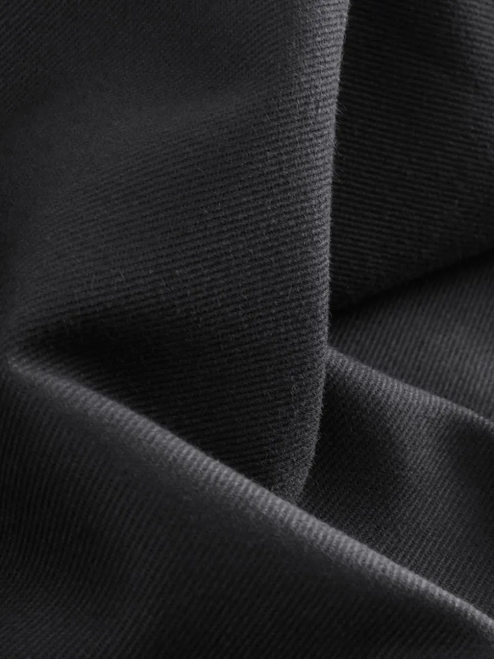 Charcoal Grey Straight Fit Smart Brushed Cotton TENCEL™ Lyocell Blend Chinos With Belt