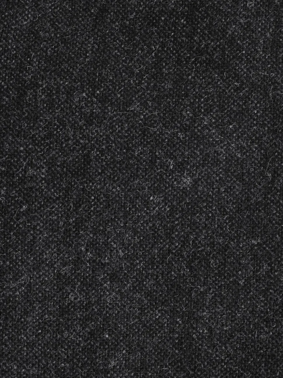 Charcoal Grey Wool Blend Suit Waistcoat