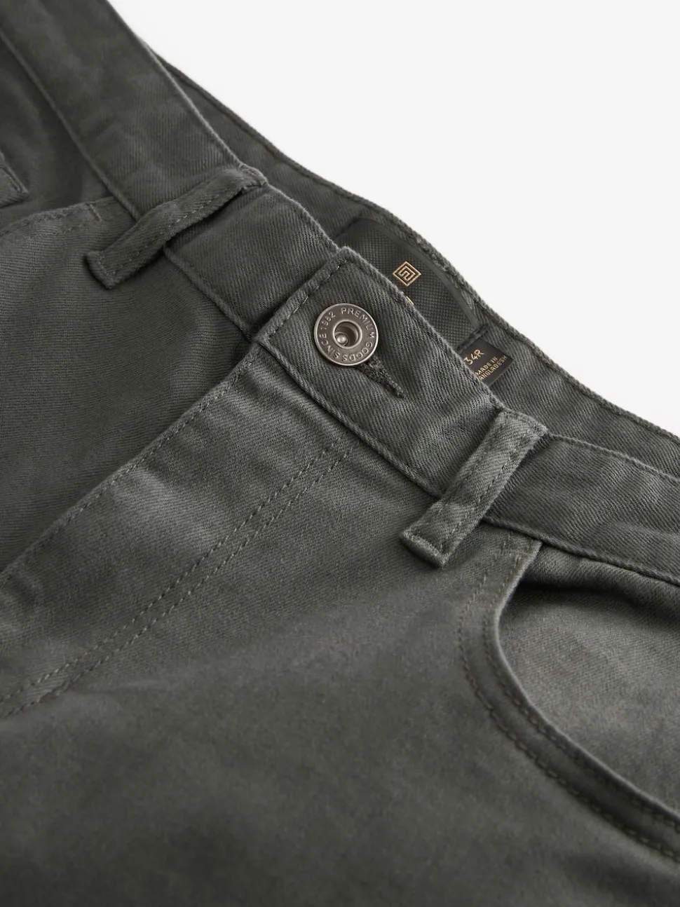 Charcoal Single Slim Fit Classic Stretch Jeans