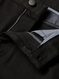Charles Tyrwhitt Black Twill Classic Fit 5 Pocket Jeans