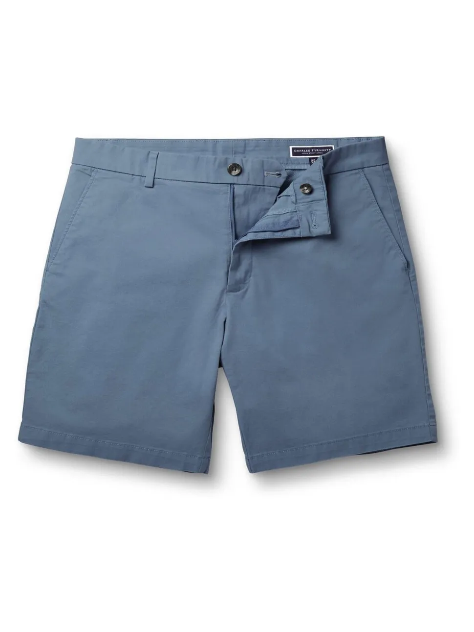 Charles Tyrwhitt Blue Cotton Shorts