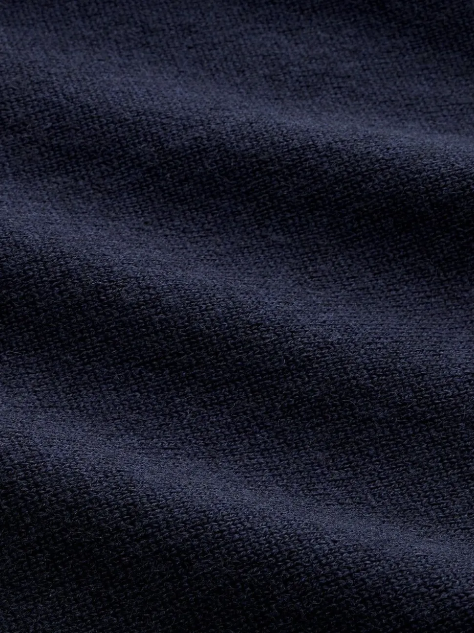 Charles Tyrwhitt Blue Merino Zip Neck Jumper