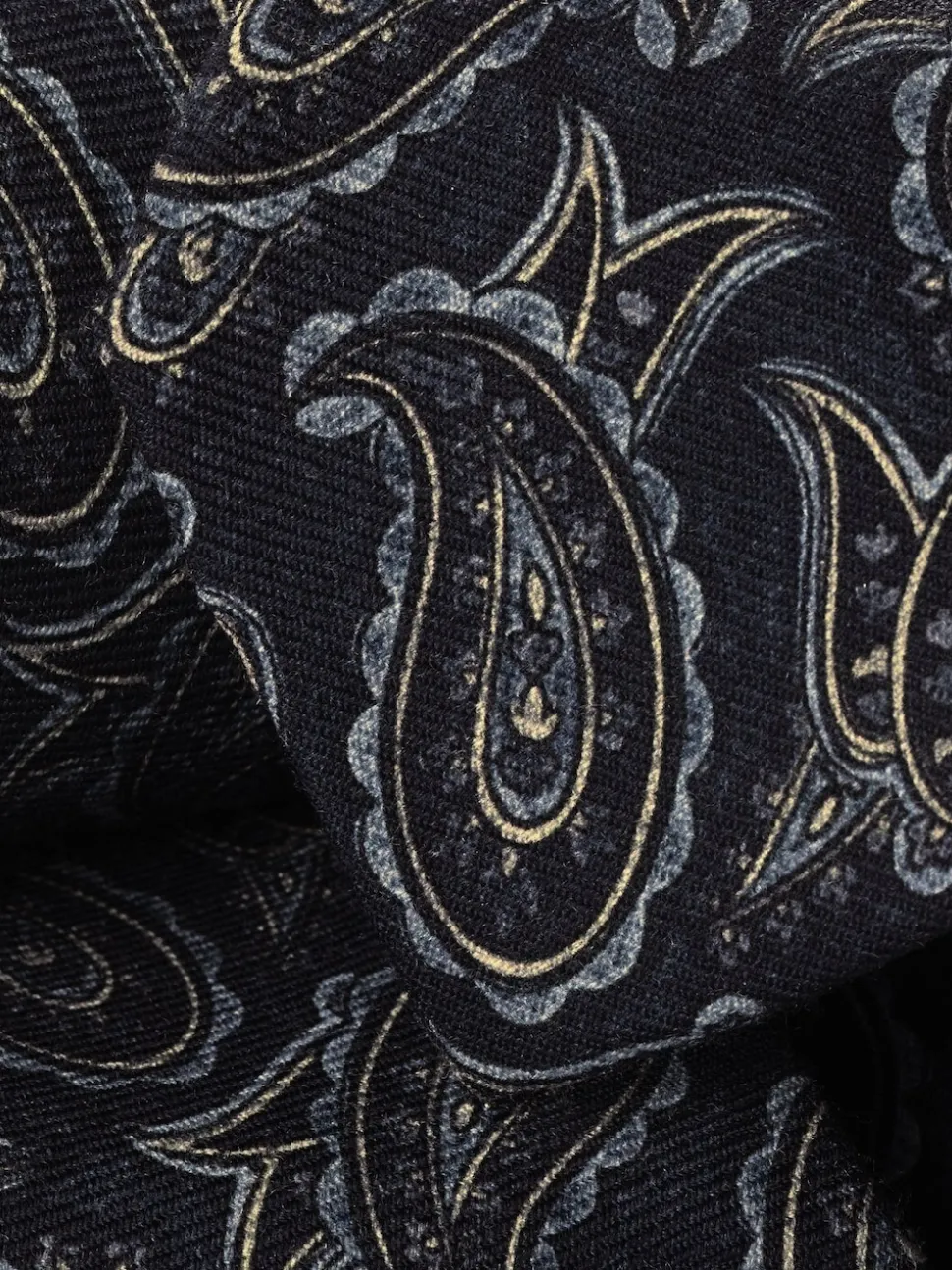 Charles Tyrwhitt Blue Paisley Wool Tie