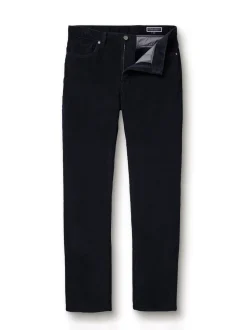 Charles Tyrwhitt Blue Slim Fit 5 Pocket Corduroy Jeans