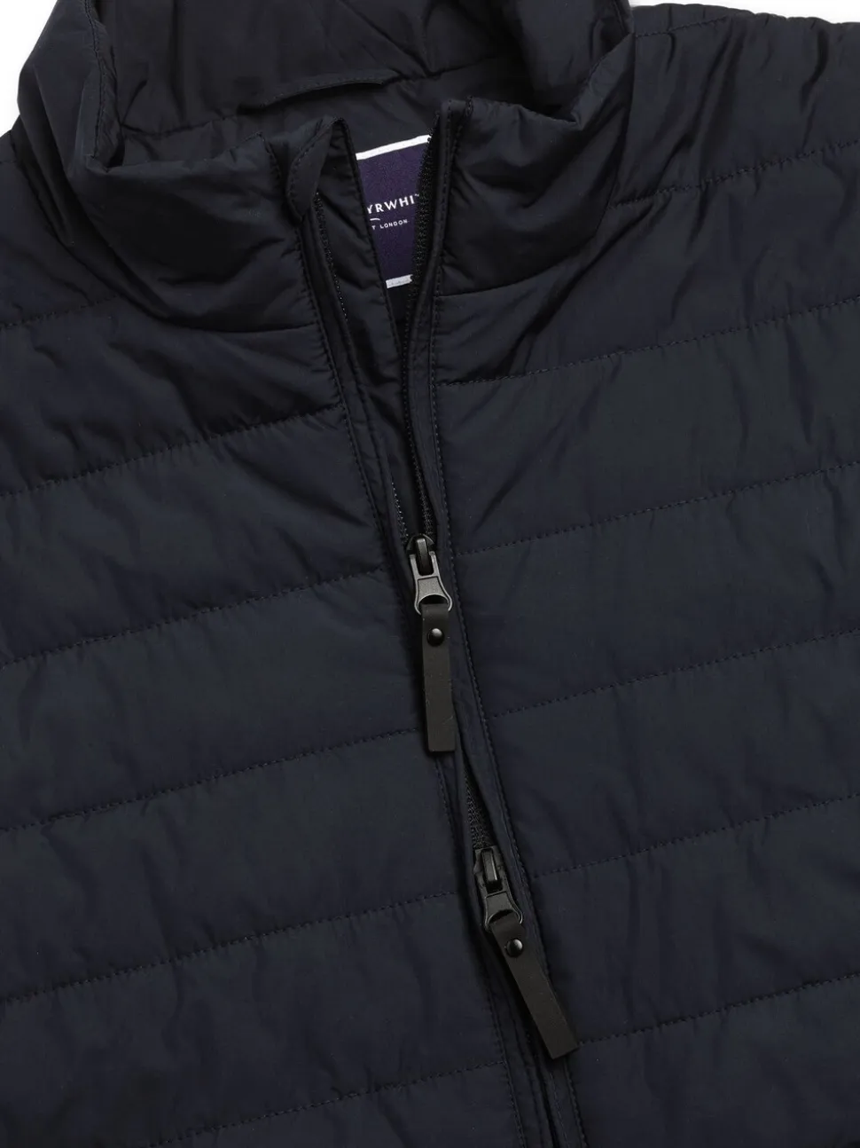 Charles Tyrwhitt Blue Weight Quilted Gilet
