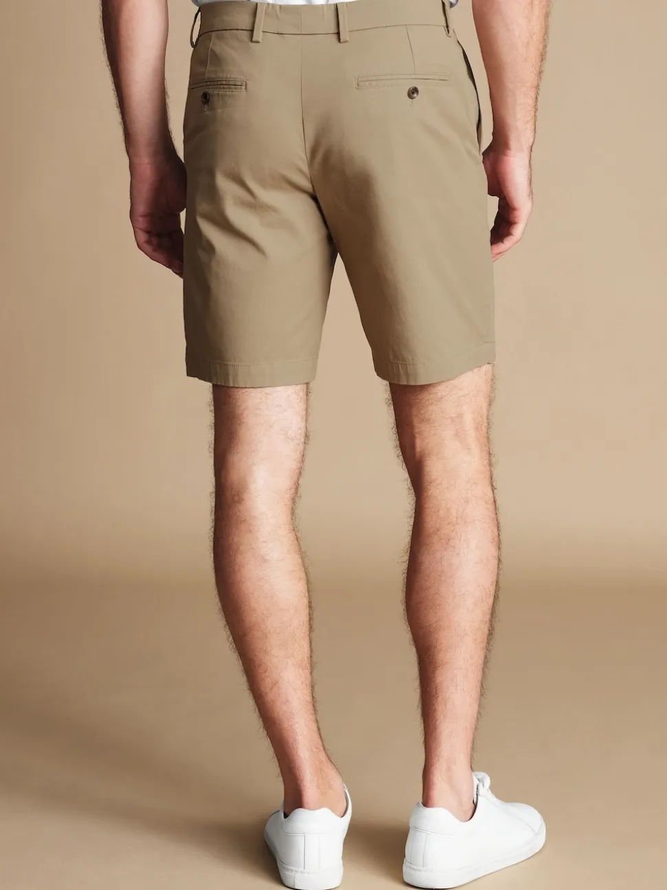 Charles Tyrwhitt Brown Cotton Shorts