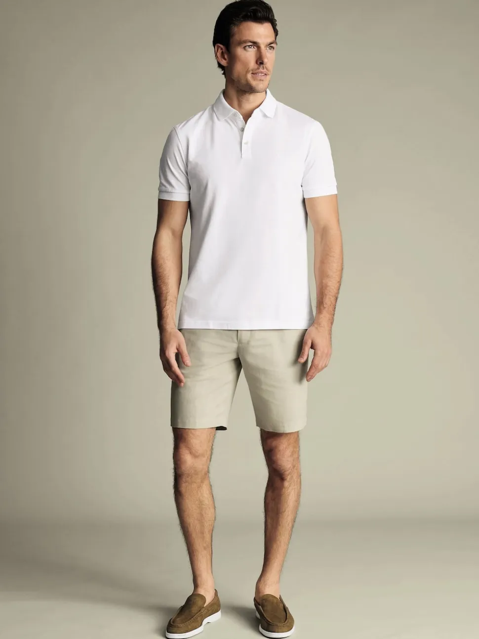 Charles Tyrwhitt Natural Shorts