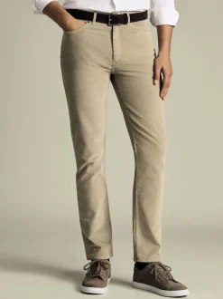 Charles Tyrwhitt Natural Slim Fit 5 Pocket Corduroy Jeans