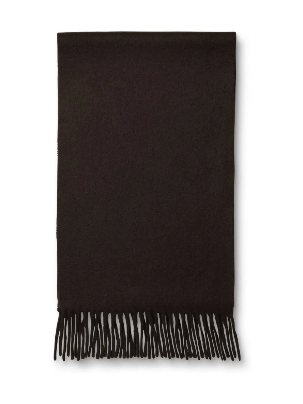 Charles Tyrwhitt Tan Brown Window Pane Check Cashmere Scarf