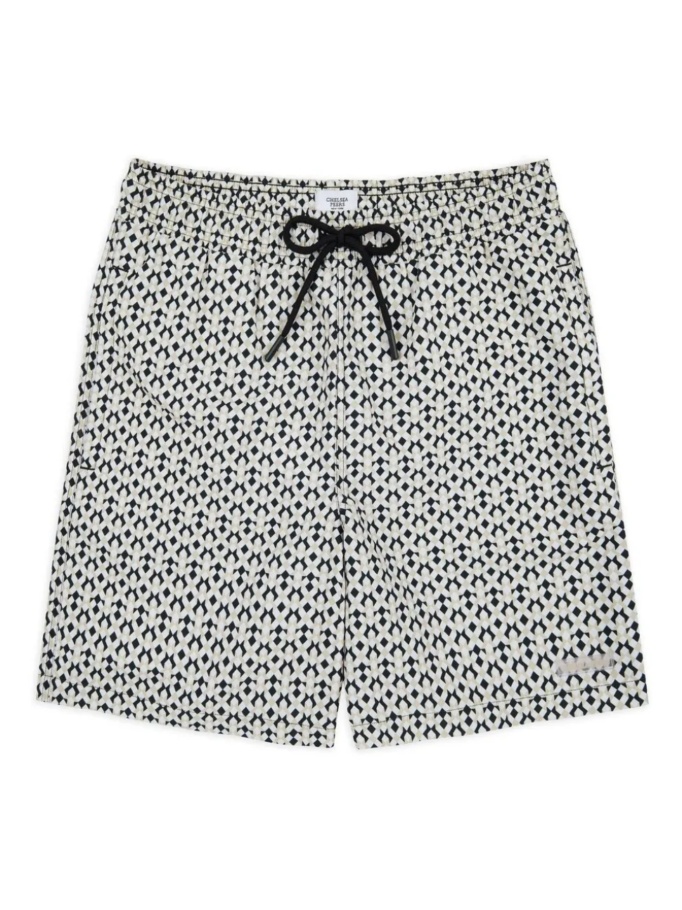 Chelsea Peers Black Flamingo Print Swim Shorts