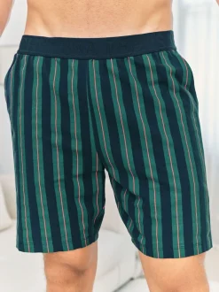Chelsea Peers Blue Stripe Pyjama Shorts