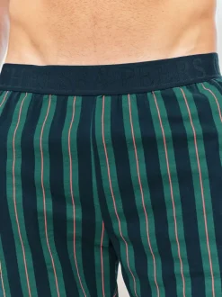 Chelsea Peers Blue Stripe Pyjama Shorts