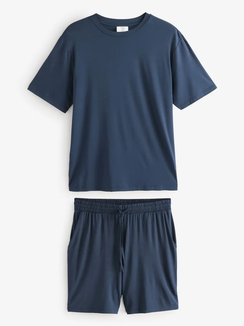 Chelsea Peers Blue TENCEL™ Modal Short Crew Neck Pyjama Set