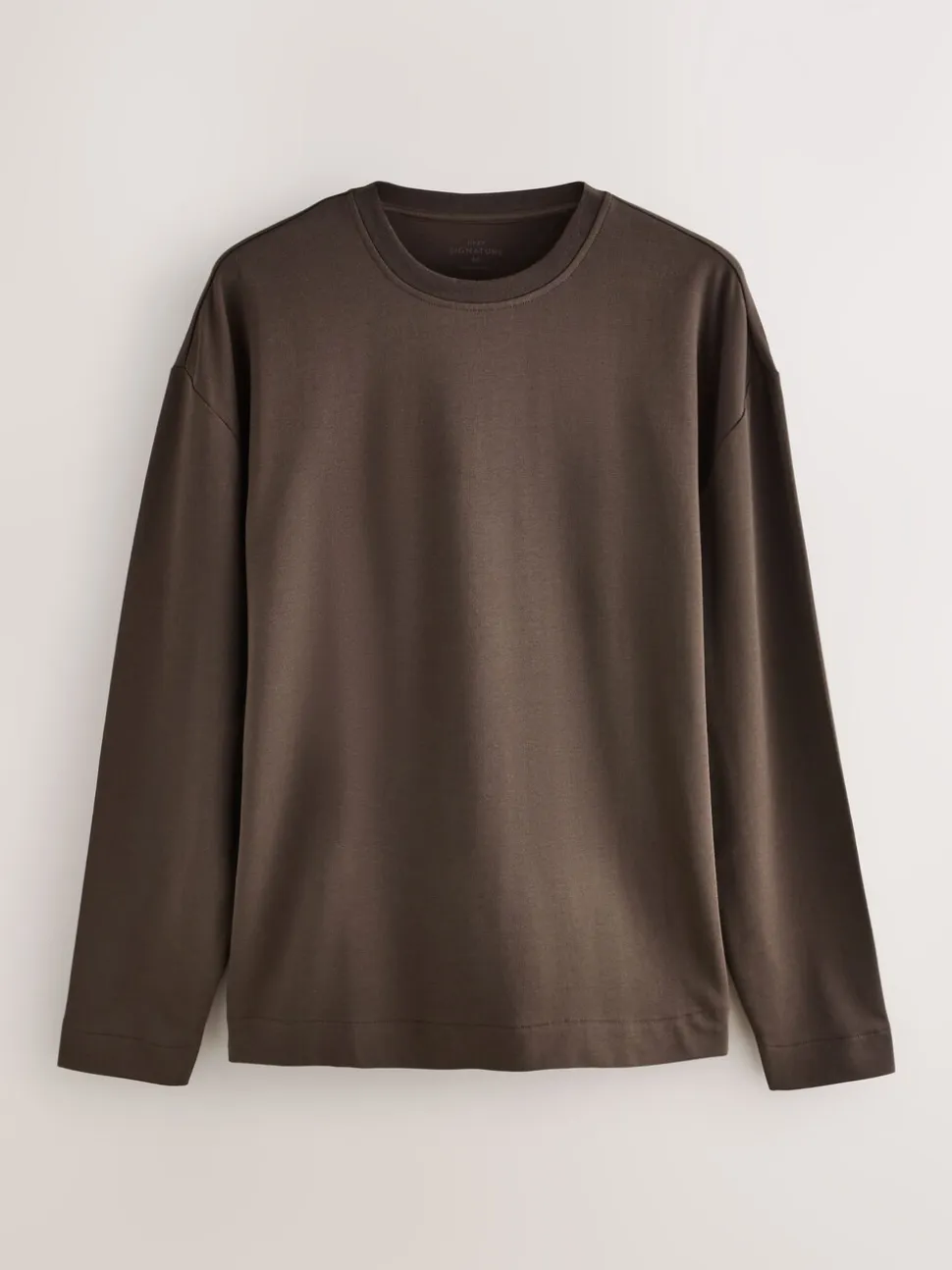 Chocolate Brown TENCEL™ Modal Blend Long Sleeve Lounge Set