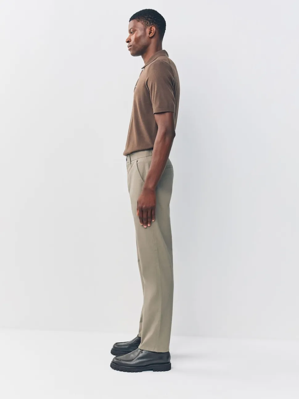 Clay Slim Fit Stretch Chinos Trousers