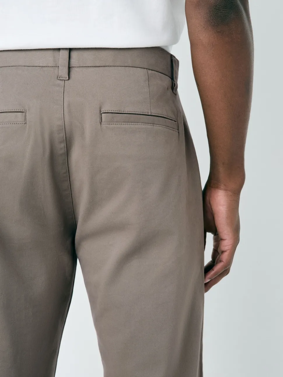Clay Straight Fit Stretch Chinos Trousers