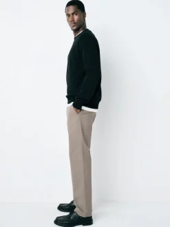 Clay Straight Fit Stretch Chinos Trousers