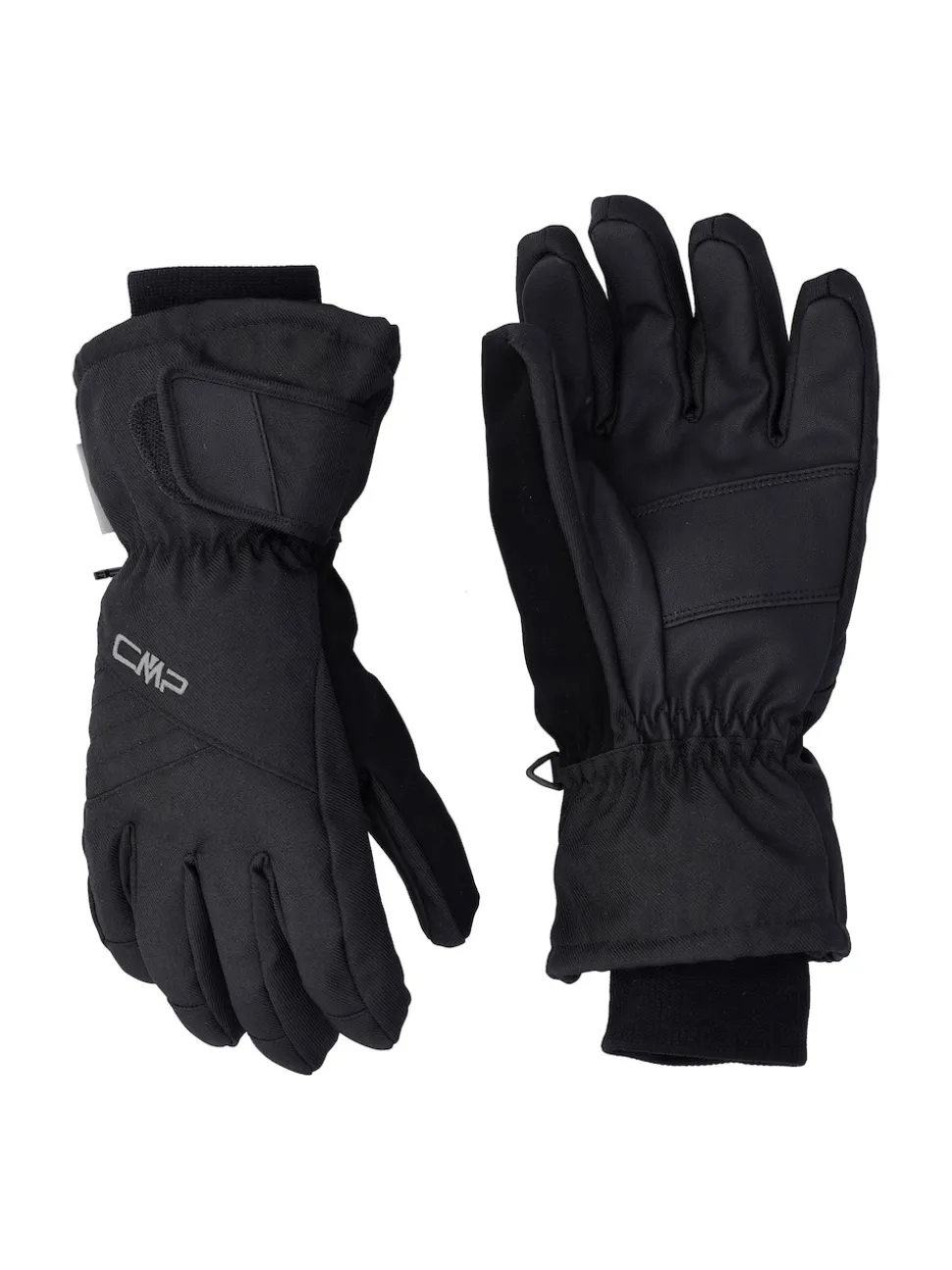 CMP Black Man Twill Ski Nero Gloves