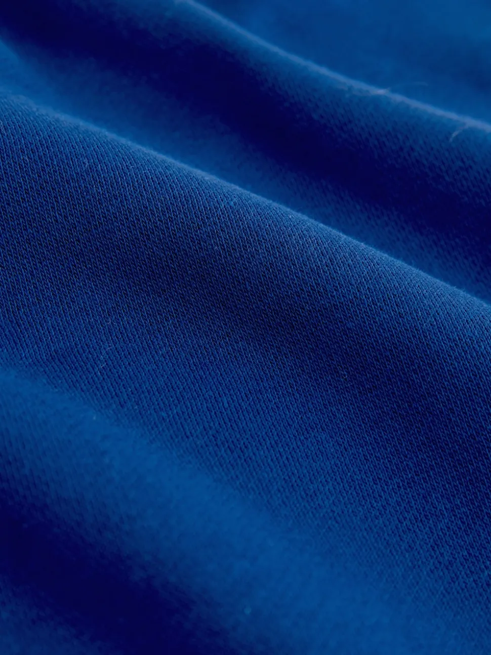 Cobalt Blue Straight Fit Brushback Heavyweight Joggers