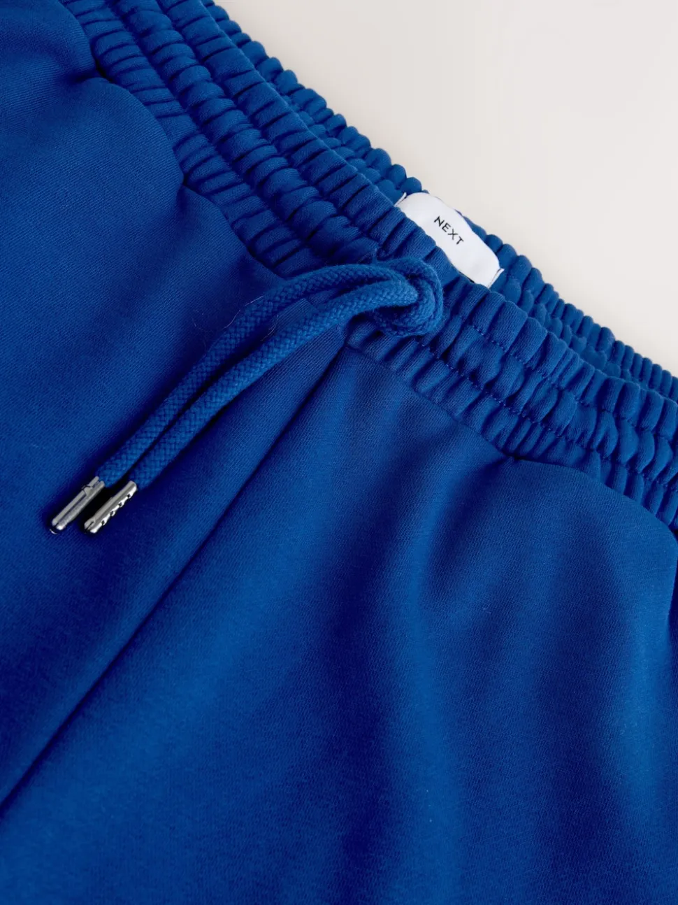 Cobalt Blue Straight Fit Brushback Heavyweight Joggers