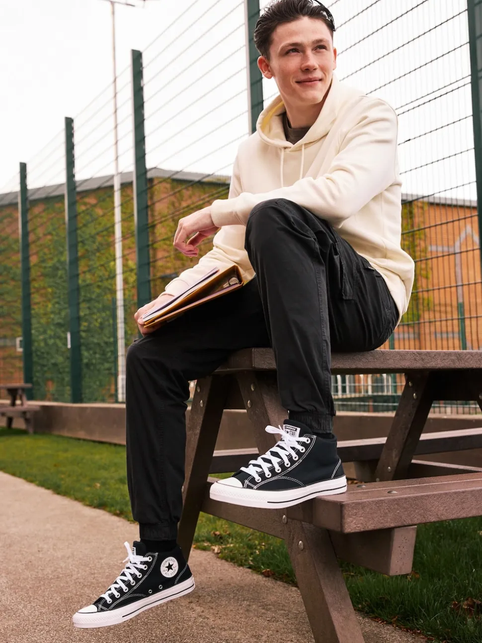 Converse Black Chuck Malden Street Trainers