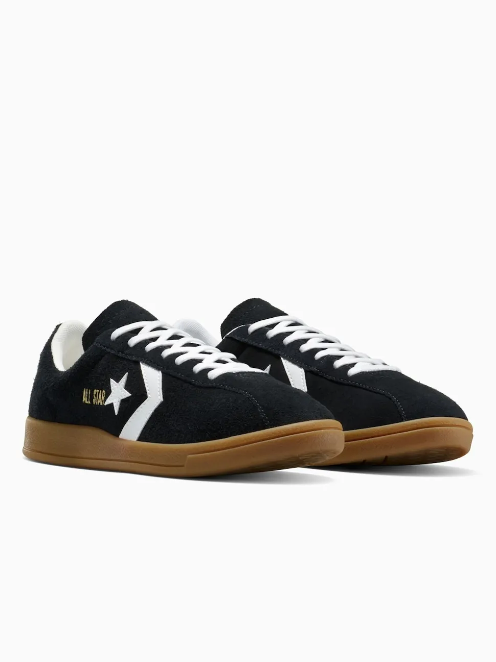 Converse Black Classic Suede Trainers