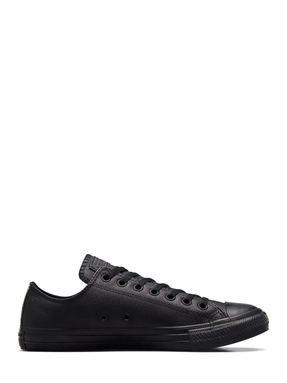 Converse Black Leather Chuck Ox Trainers