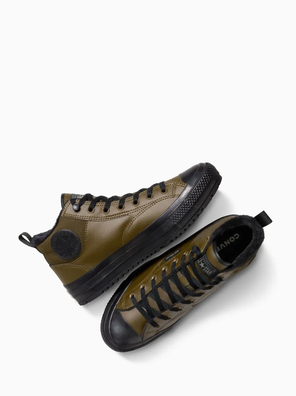 Converse Brown Chuck Taylor All Star Malden Street Mid Top Trainers