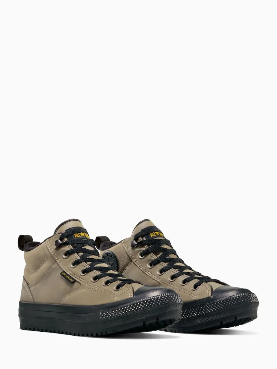 Converse Grey Chuck Taylor All Star Malden Street Mid Top Trainers