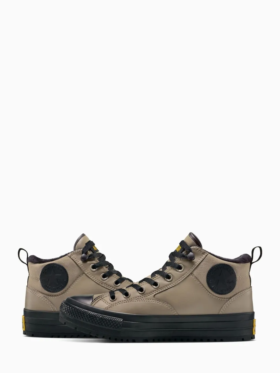 Converse Grey Chuck Taylor All Star Malden Street Mid Top Trainers