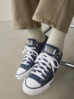 Converse Navy Chuck Ox Trainers