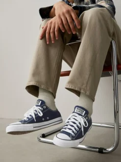 Converse Navy Chuck Ox Trainers