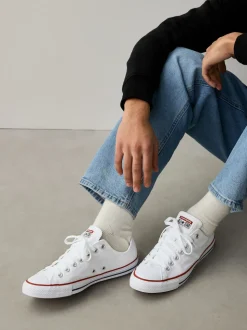 Converse White Off Chuck Ox Trainers