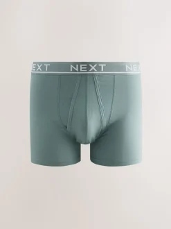 Core Grey/ Greens A-Front Boxers 10 Pack