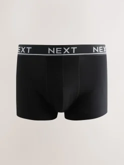 Core Grey/Green 10 pack Cotton Rich Blend Hipsters Boxers