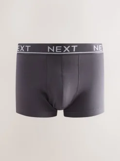 Core Grey/Green 10 pack Cotton Rich Blend Hipsters Boxers