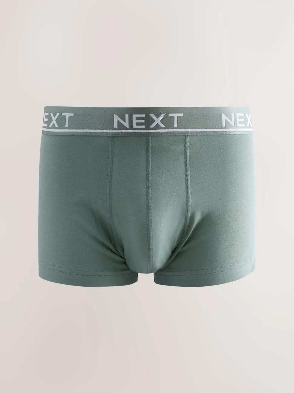 Core Grey/Green 10 pack Cotton Rich Blend Hipsters Boxers