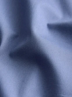 Cornflower Blue Slim Fit Cotton Stretch Long Sleeve Formal Shirt