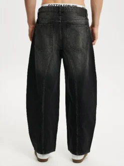 Cotton On Black Baggy Balloon Jeans