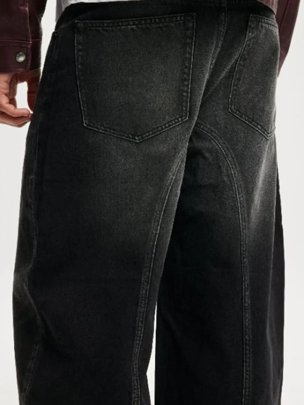 Cotton On Black Baggy Balloon Jeans