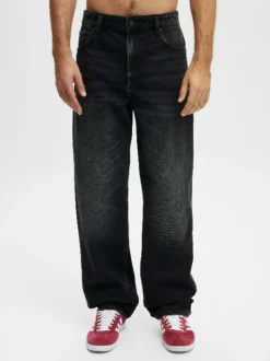 Cotton On Black Baggy Jeans