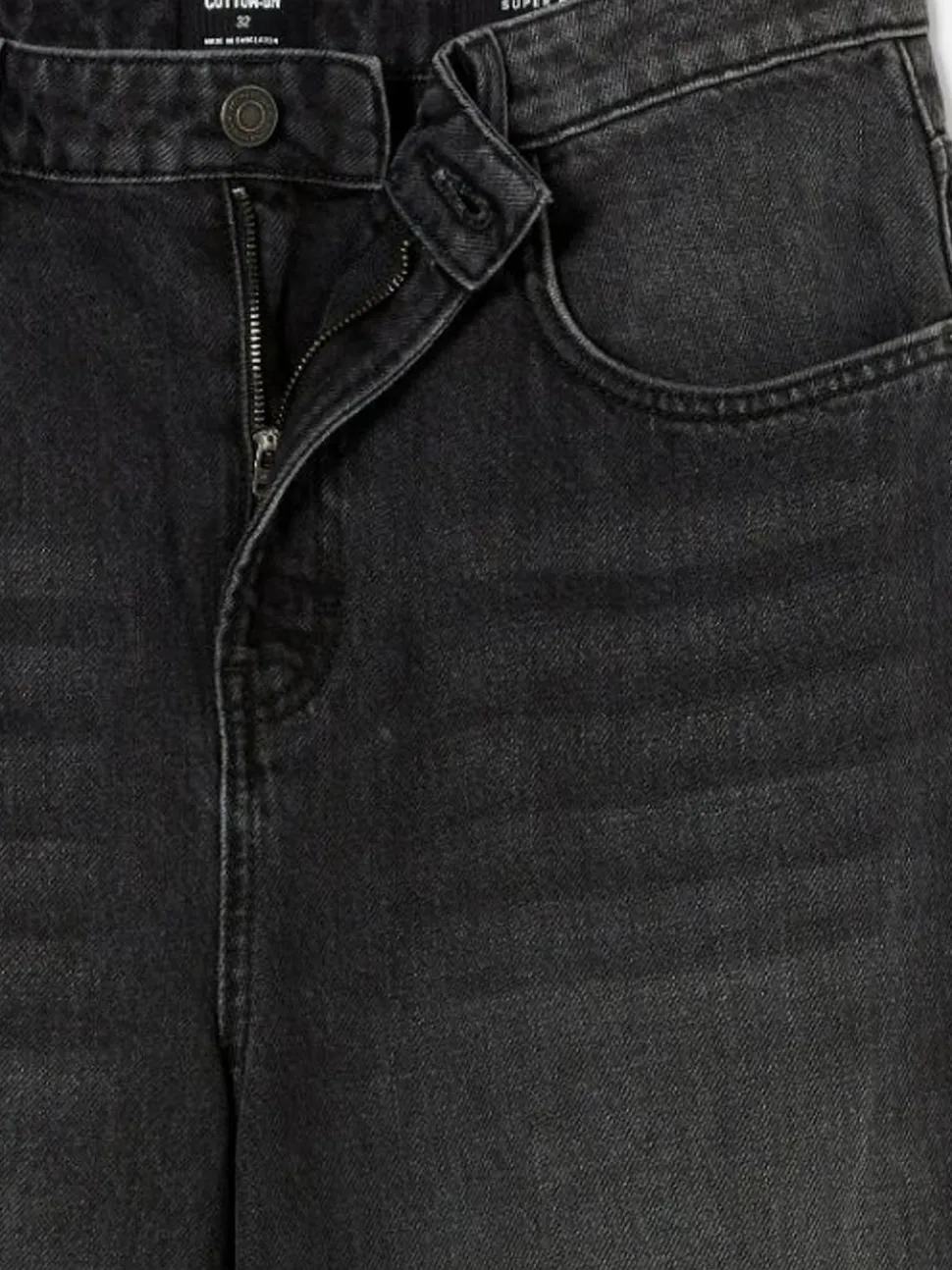Cotton On Black Super Baggy Jeans